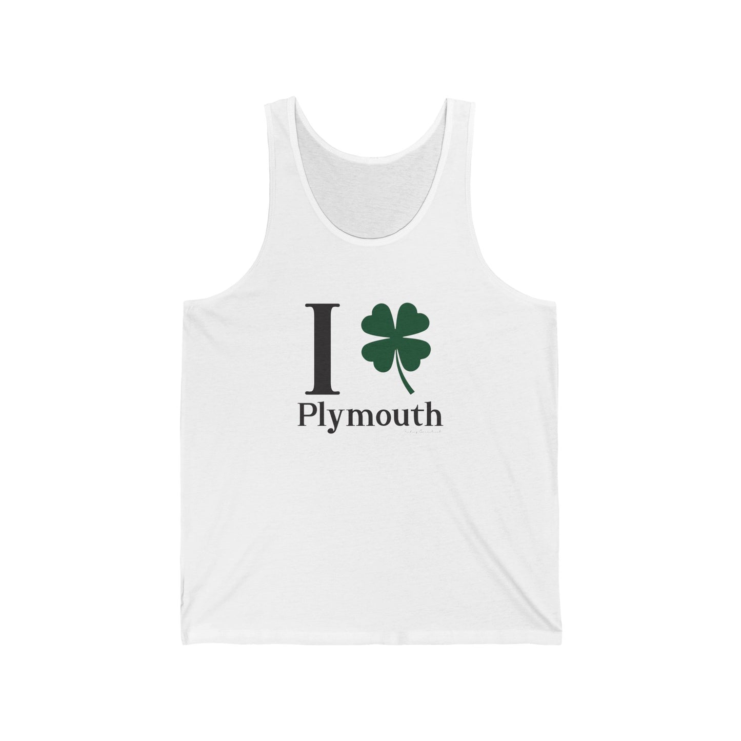 Plymouth Unisex Jersey Tank Top