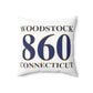Woodstock 860 Connecticut Spun Polyester Square Pillow