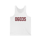 06035 Granby Connecticut Zip Code Unisex Jersey Tank Top