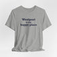 Westport Is My Happy Place Unisex Jersey Short Sleeve T-Shirt