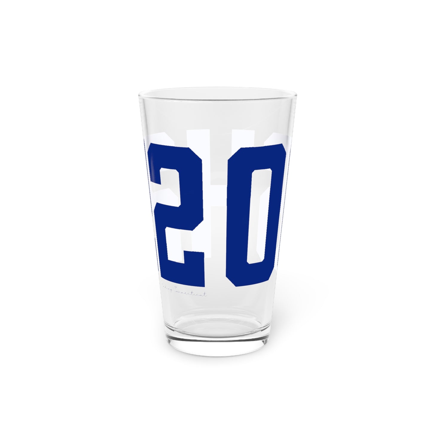 06422 Durham Connecticut Zip Code Pint Glass, 16oz