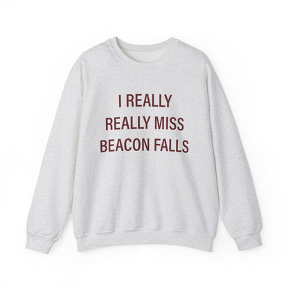 I Really Really Miss Beacon Falls Unisex Heavy Blend™ Crewneck Sweatshirt