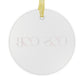 41 Tilt Cos Cob Glass Ornaments