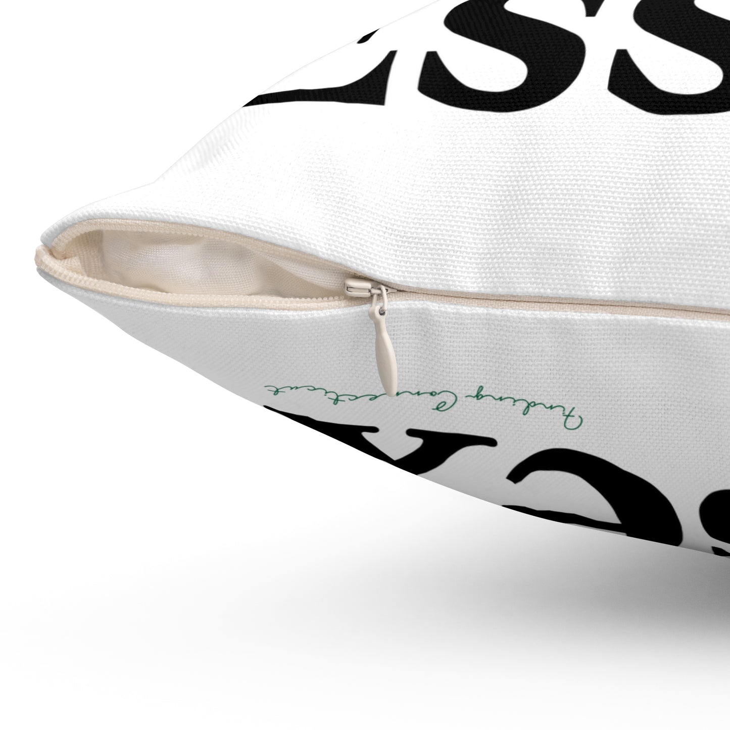 I Clover Essex Spun Polyester Square Pillow