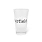 I Heart New Fairfield. Pint Glass, 16oz