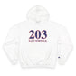 203 East Norwalk Red, White & Blue Champion Hoodie