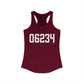 06234 Brooklyn CT Zip Code Women's Ideal Racerback Tank Top