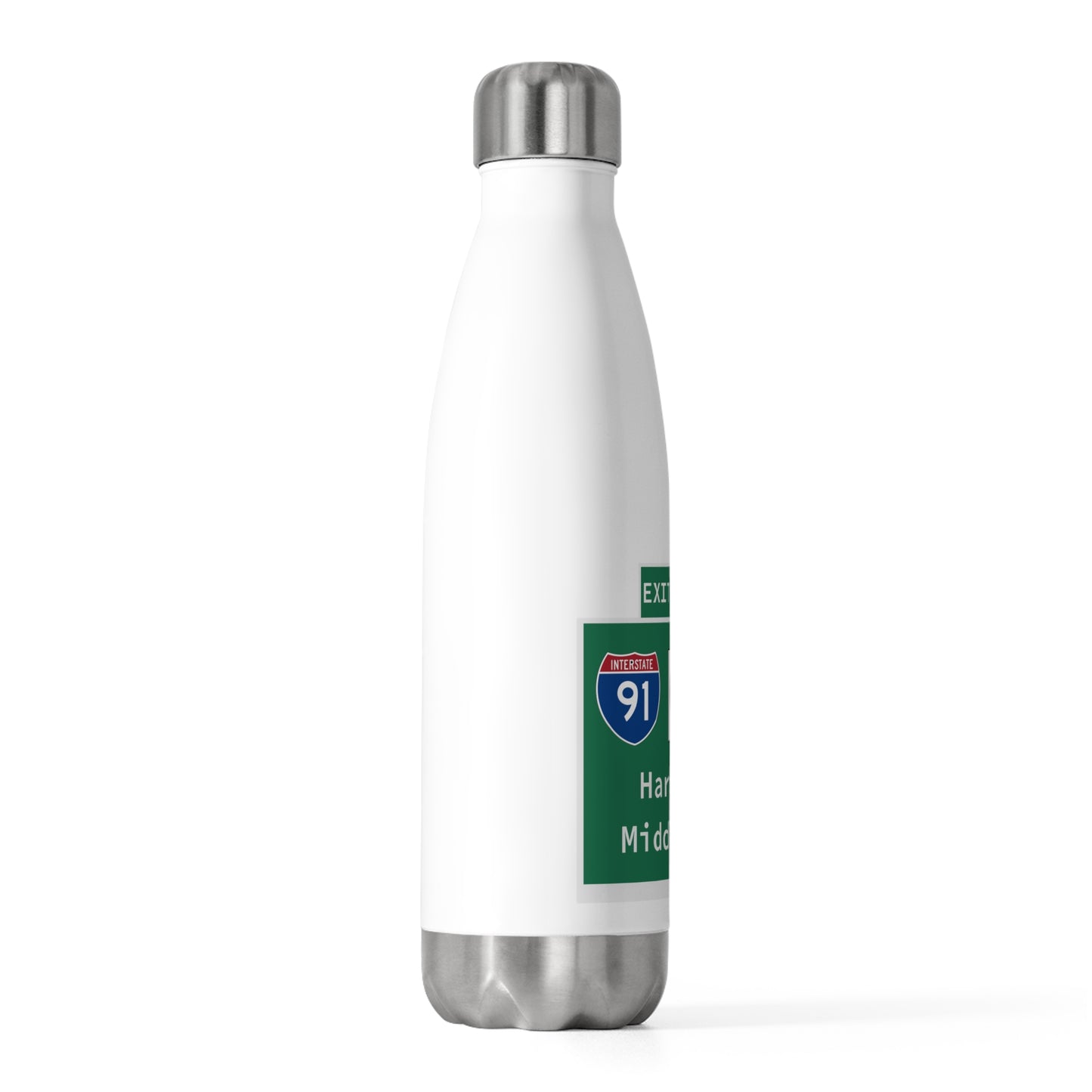 Vintage WCP Exit 68-NE Sign 20oz Insulated Bottle