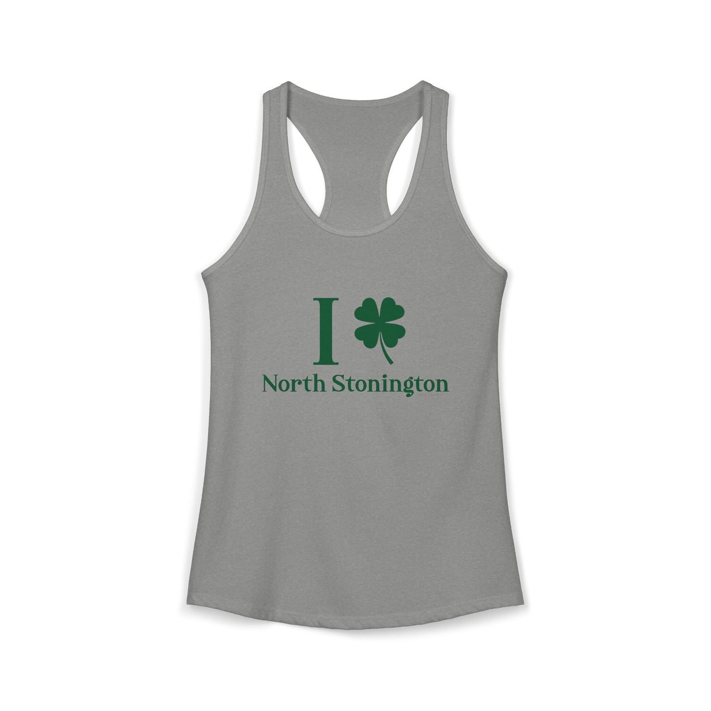 I Clover North Stonington Women's Ideal Racerback Tank