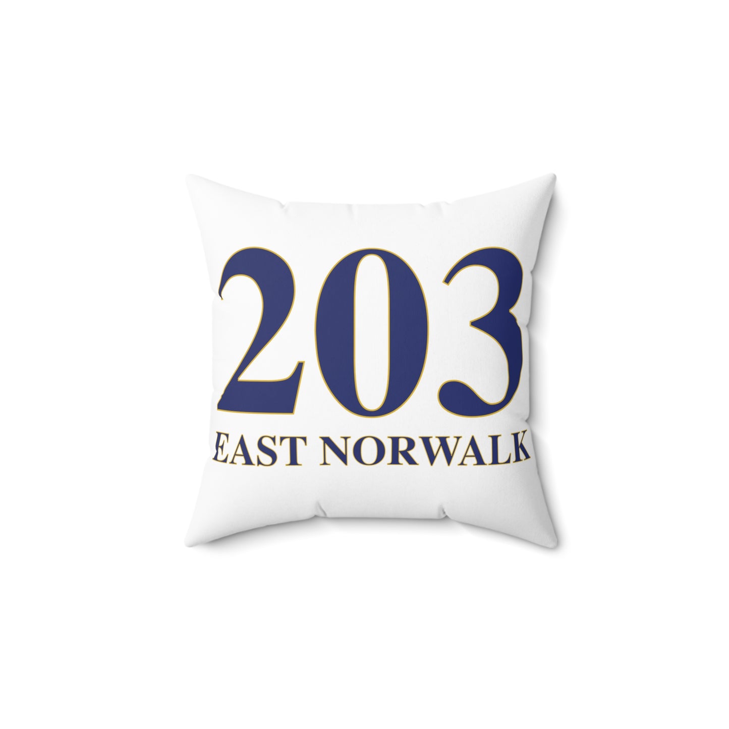 203 East Norwalk Spun Polyester Square Pillow