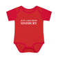Just a kid from Simsbury Infant Baby Rib Bodysuit