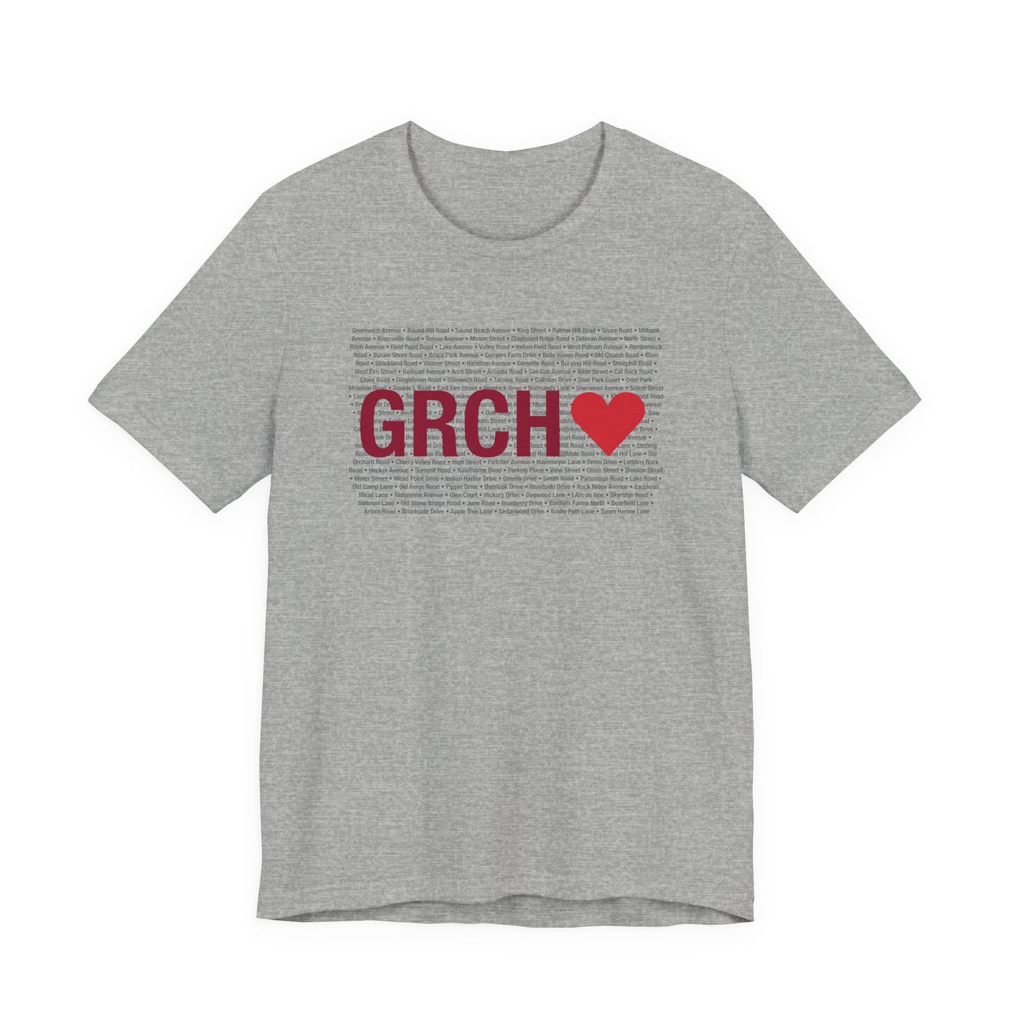 Greenwich Love Unisex Jersey Short Sleeve T-Shirt