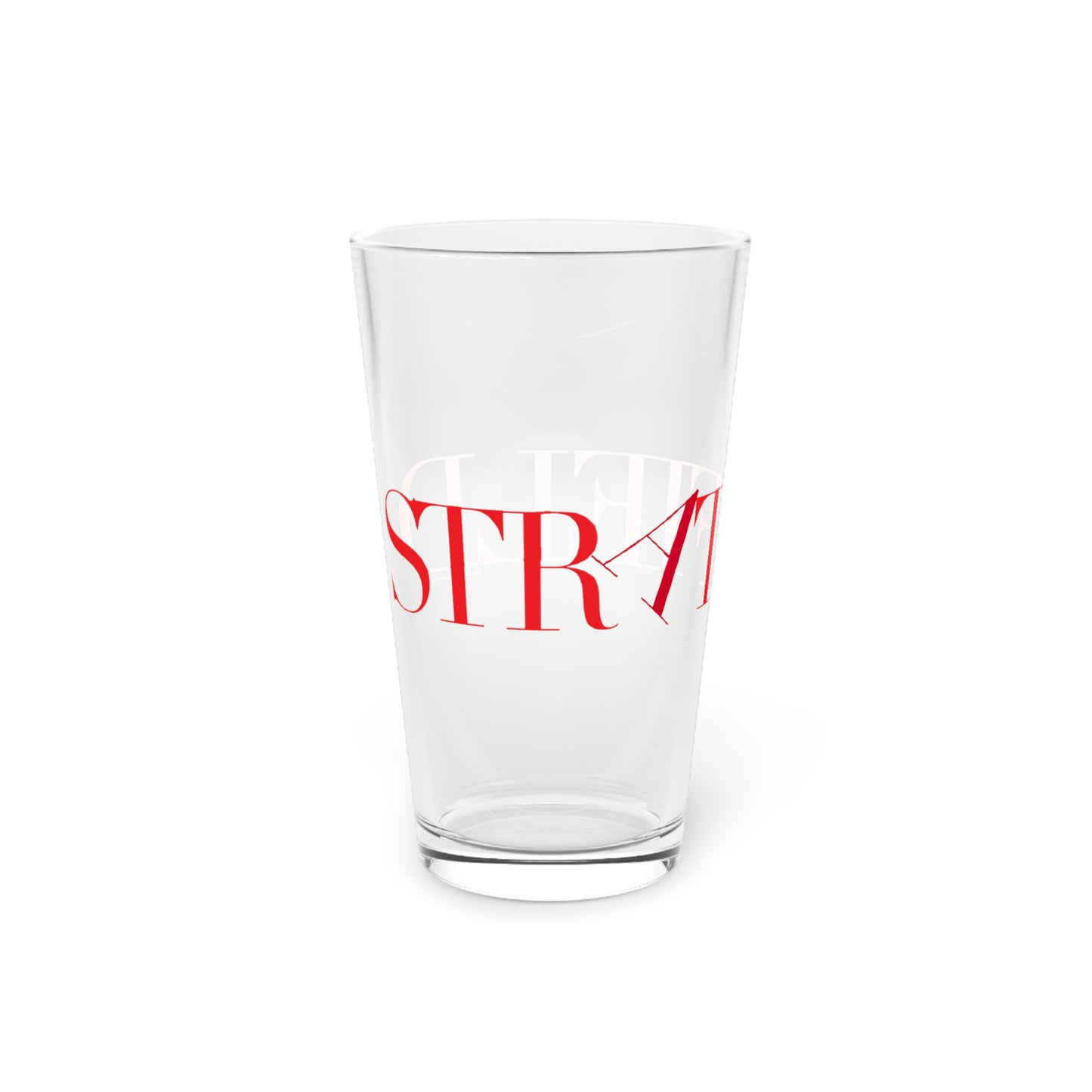 41 Tilt Stratfield Pint Glass, 16oz