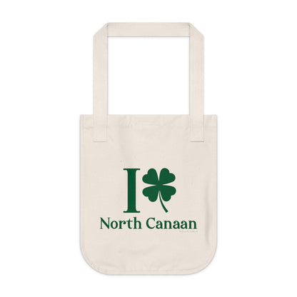 I Clover North Canaan Organic Canvas Tote Bag