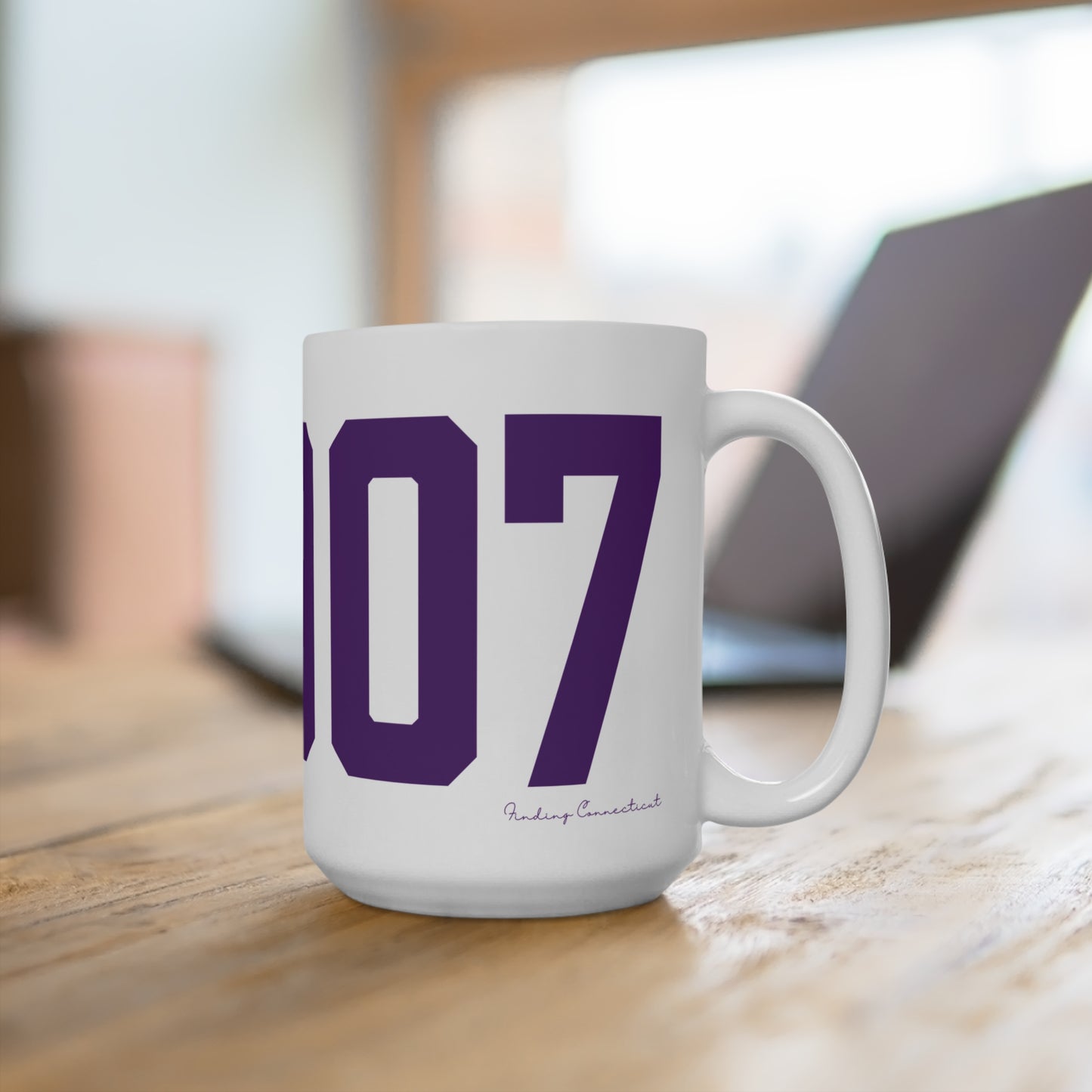 06907 Stamford Connecticut Zip Code Mug 15oz