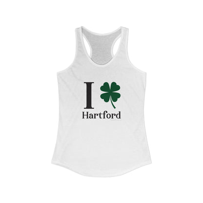 I Clover Hartford Women's Ideal Racerback Tank Top