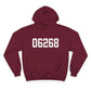 06268 Storrs CT Zip Code Champion Hoodie