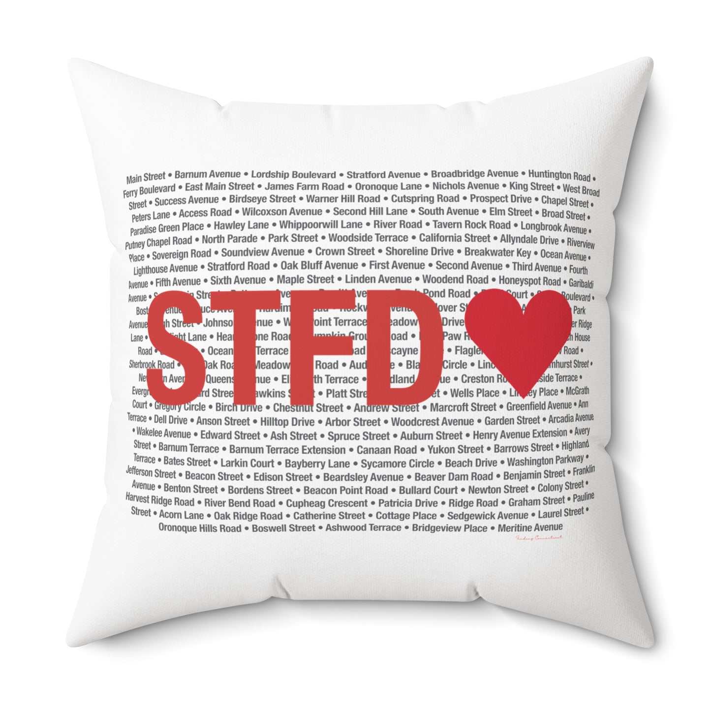 Stratford Love Spun Polyester Square Pillow