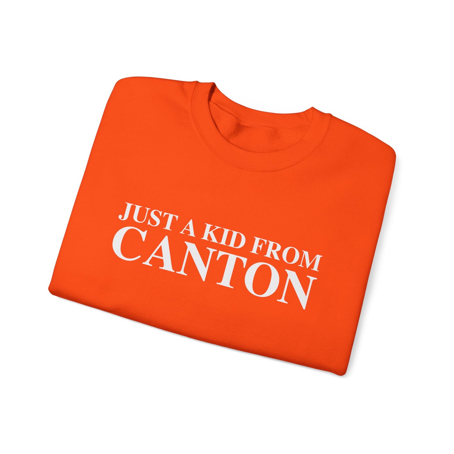 Just a kid from Canton Unisex Heavy Blend™ Crewneck Sweatshirt