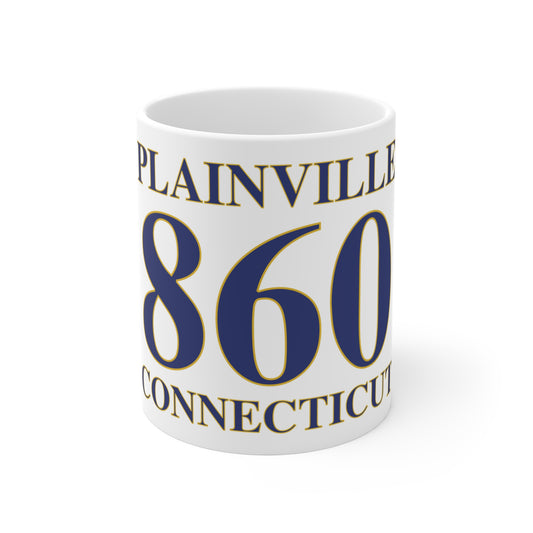 Plainville 860 Connecticut Mug 11oz