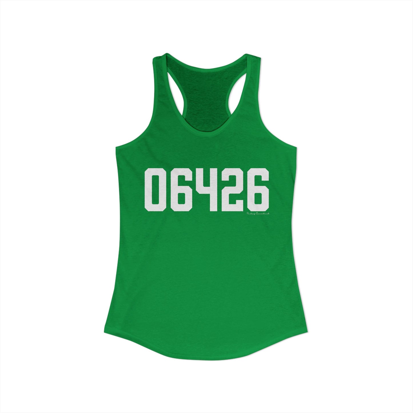 06426 Essex CT Zip Code Women's Ideal Racerback Tank Top