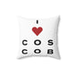 Cos Cob Vision Spun Polyester Square Pillow
