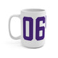 06498 Westbrook Connecticut Zip Code  Mug 15oz
