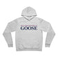 Just a kid listening to Goose - Blue & Purple Unisex Sponge Fleece Pullover Hoodie