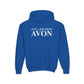 Just a kid from Avon Youth Heavy Blend Hooded Sweatshirt