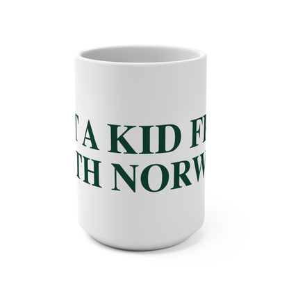 Just a kid from South Norwalk Mug 15oz