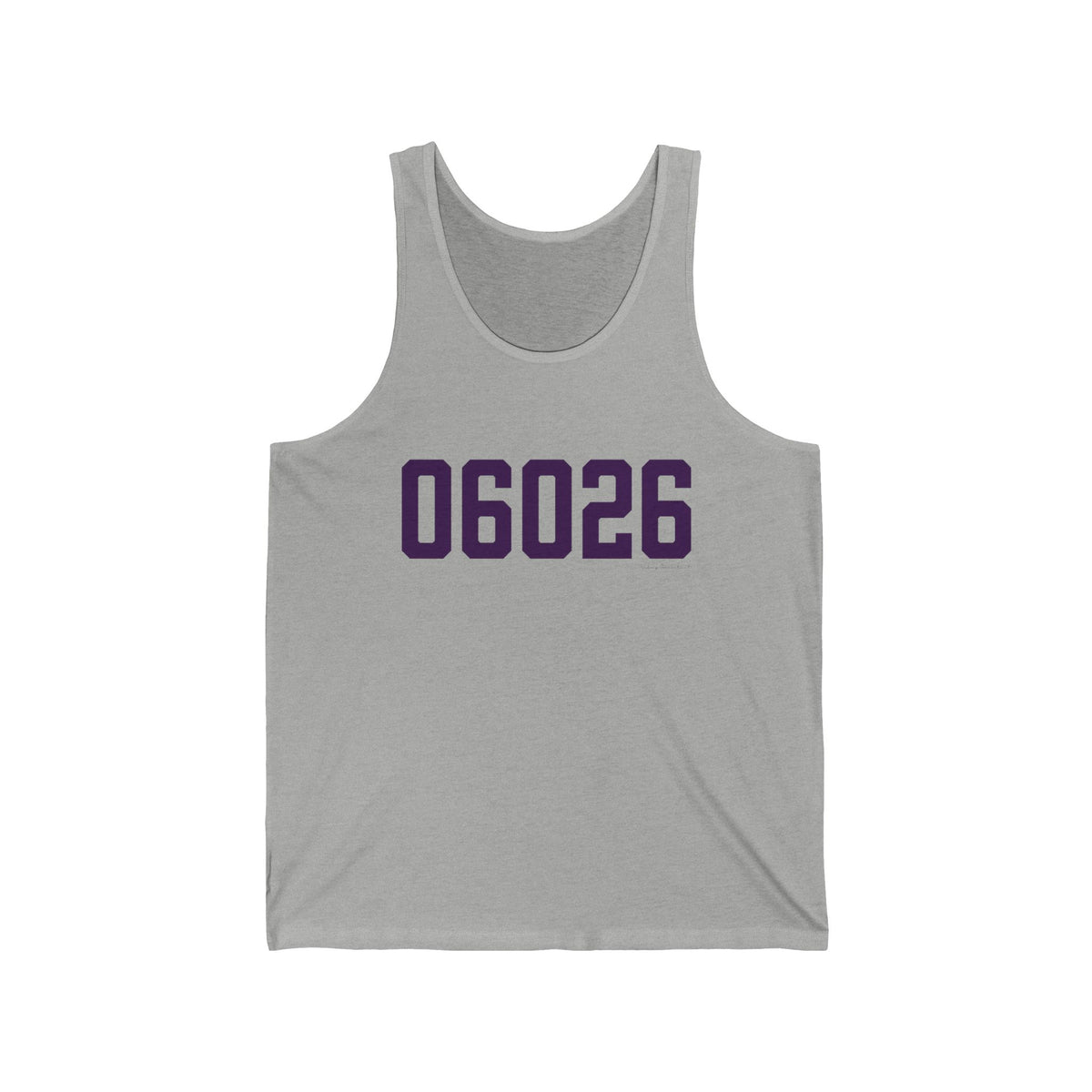 06026 East Granby Connecticut Zip Code Unisex Jersey Tank Top