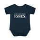 Just a kid from Essex Infant Baby Rib Bodysuit