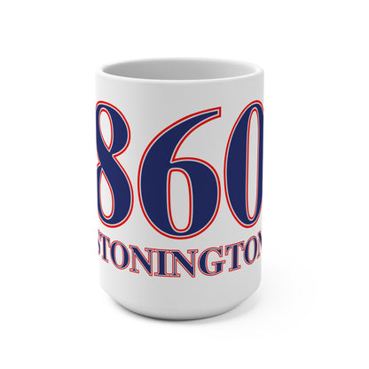 860 Stonington Red, White & Blue Mug 15oz
