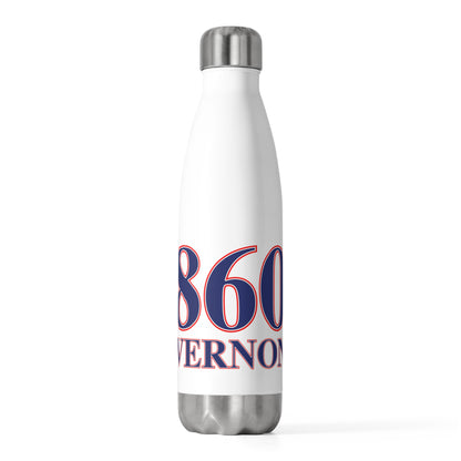 860 Vernon Red, White & Blue 20oz Insulated Bottle