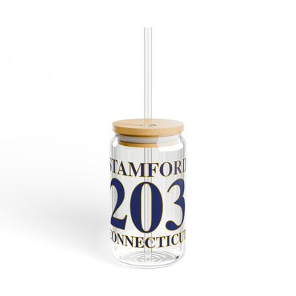 Stamford 203 Connecticut Sipper Glass, 16oz