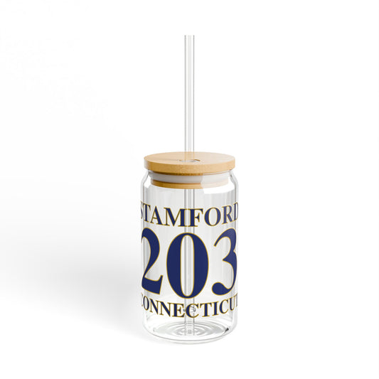 Stamford 203 Connecticut Sipper Glass, 16oz