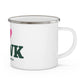 I Heart NRWK Enamel Camping Mug
