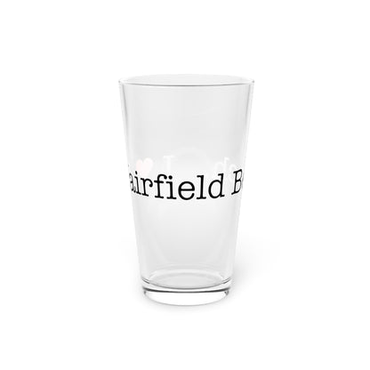 I Heart Fairfield Beach. Pint Glass, 16oz