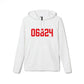 06824 Fairfield Connecticut Zip Code adidas Unisex Fleece Hoodie Sweatshirt