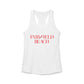 41 Tilt Fairfield Beach Women's Ideal Racerback Tank Top