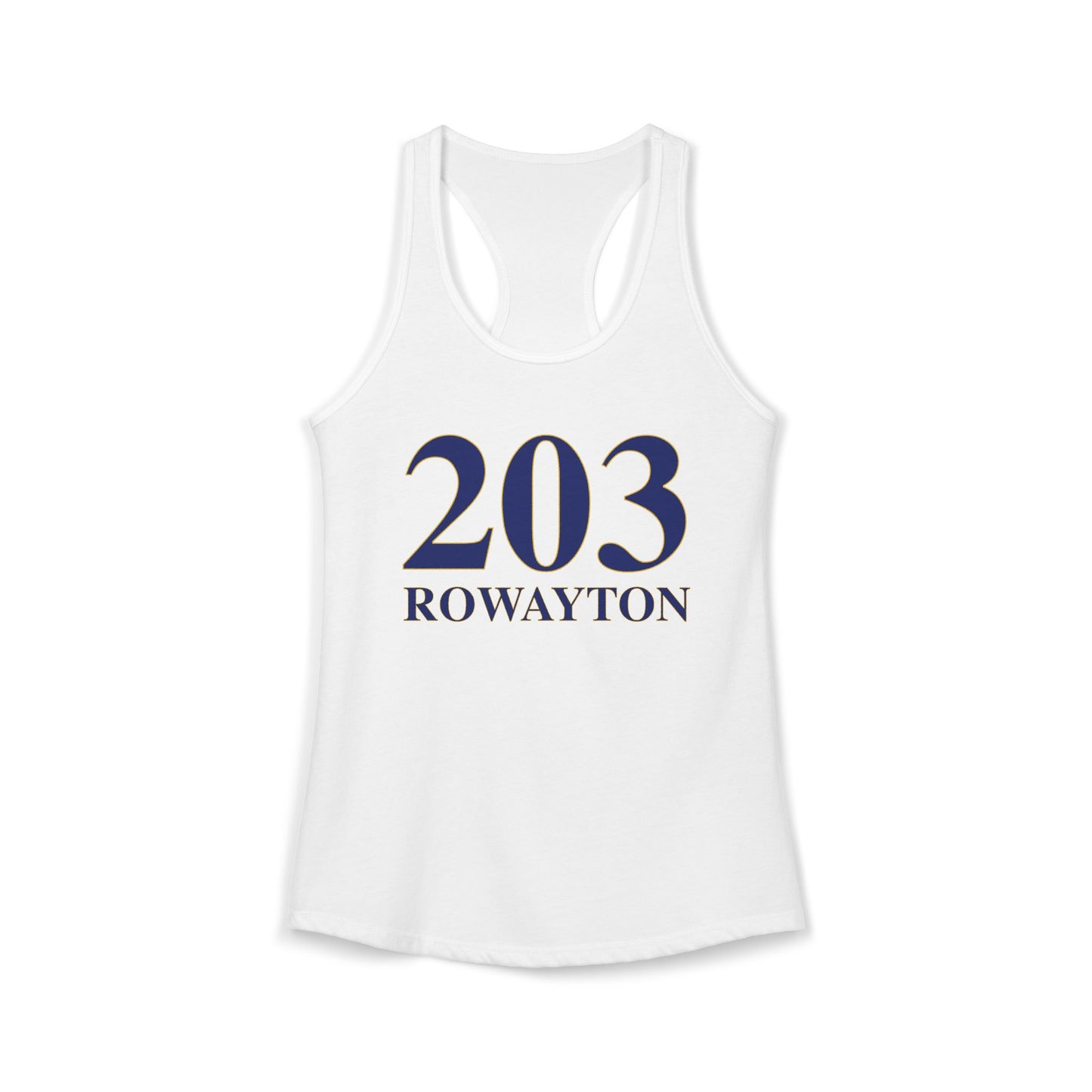 203 Rowayton Women's Ideal Racerback Tank Top