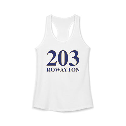 203 Rowayton Women's Ideal Racerback Tank Top