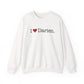 I Heart Darien. Unisex Heavy Blend™ Crewneck Sweatshirt