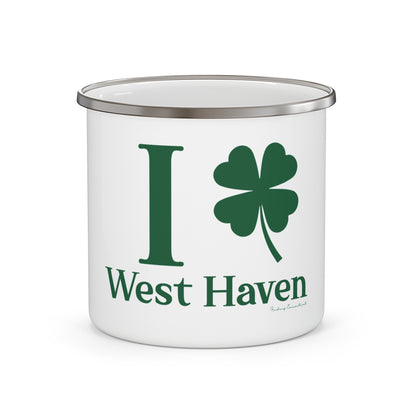 I Clover West Haven Enamel Camping Mug