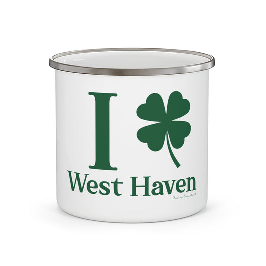 I Clover West Haven Enamel Camping Mug