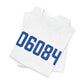 06084 Tolland Connecticut Zip Code Unisex Jersey Short Sleeve T-Shirt