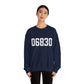06830 - Greenwich CT Zip Code Unisex Heavy Blend™ Crewneck Sweatshirt