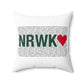 Norwalk Love Spun Polyester Square Pillow