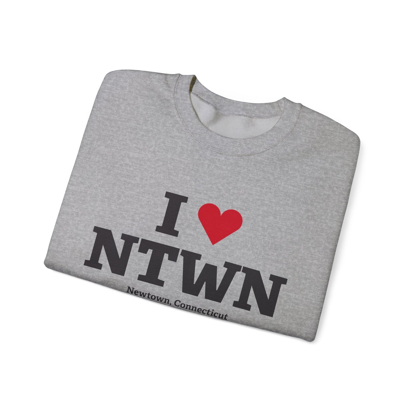 I Heart NTWN Unisex Heavy Blend™ Crewneck Sweatshirt