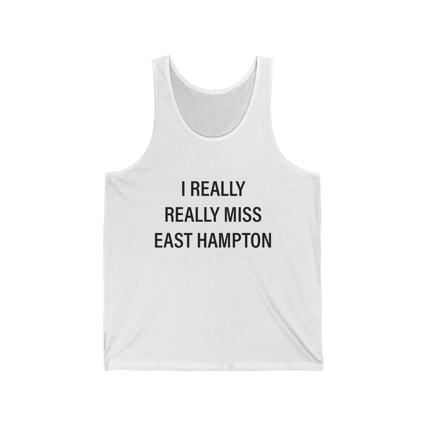 East Hampton unisex tank top shirt 